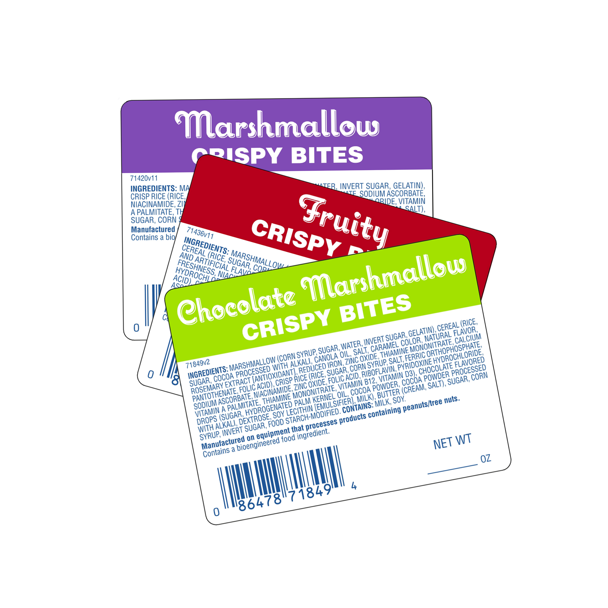 Labels Rise Company Rise Baking Company - Repack Labels (Bites & Minis)